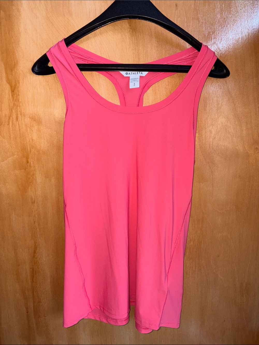 Athleta Coral Pink Racerback Tank